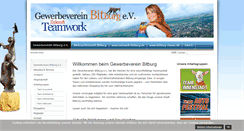 Desktop Screenshot of gewerbeverein-bitburg.de